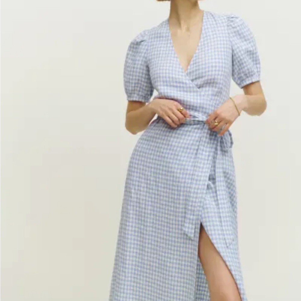 Reformation NWT Weiss linen dress sz M